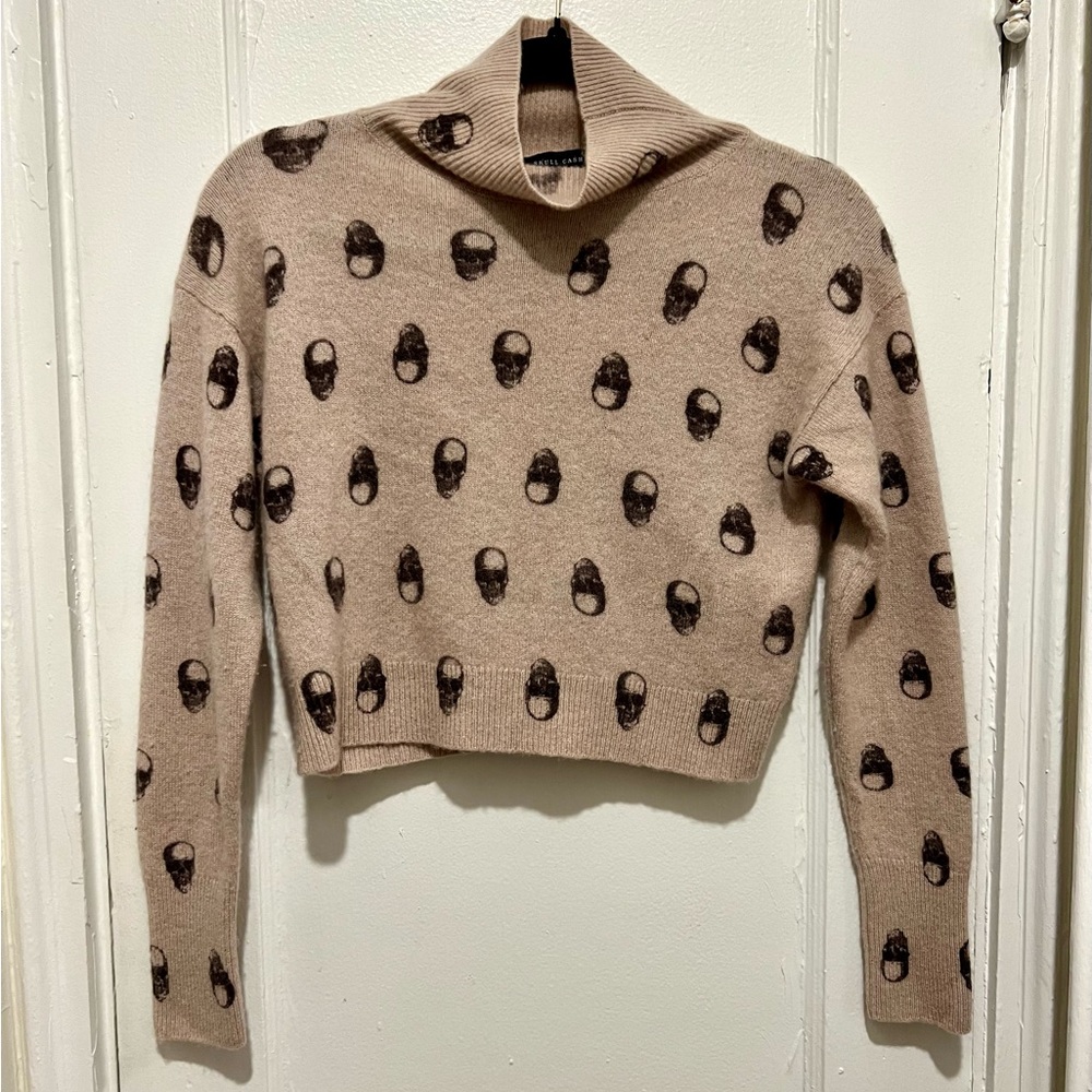 Skull Cashmere Vienna Cropped Sweater